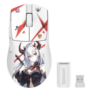 Mouse Gaming Redragon King Pro 1K Alb Anime