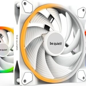 Ventilator be quiet! LIGHT WINGS White RGB 140mm PWM High-Speed Three Fan Pack