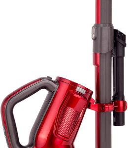 Aspirator Daewoo 9 in 1 RSH-310GR, vertical, 130W, 0.6L, Rosu/Argintiu