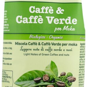 Cafea si cafea verde bio 250g Salomoni Cafe