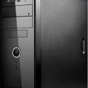 CARCASA SPIRE ATX, front USB & audio, suport 2x 80mm fan, black, fara sursa 'SP1072B'