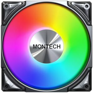 Ventilator Montech Metal Pro ARGB 120mm PWM Black