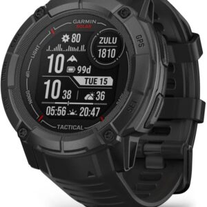 SmartWatch Garmin Instinct 2X Solar, Tactical Edition, Black