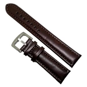 Curea Ceas Simplă, Maro - XL | 20mm | 22mm | 24mm