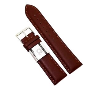 Curea de ceas din piele ecologica Maro - 18mm, 20mm, 22mm - C2949