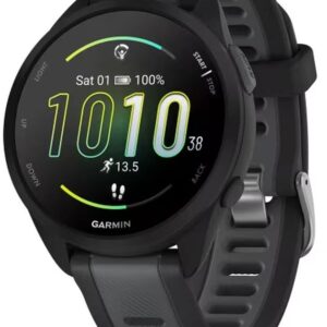 SmartWatch Garmin Forerunner 165, Black/Slate Grey