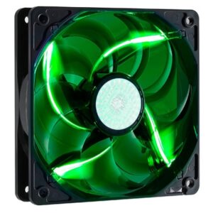 Ventilator carcasa COOLER MASTER SickleFlow 120x120x25 mm, w. 4 LED green, rifle bearing (R4-L2R-20AG-R2)
