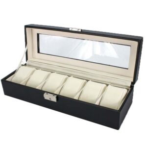 Cutie PREMIUM pentru Depozitare și Organizare 6 Ceasuri – Model CDN004