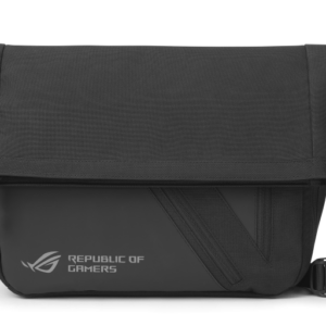 Geantă ROG Archer Messenger 14 (90XB07C0-BME000), compatibil laptop 14″, design 10-în-1 cu compartiment principal căptușit pentru laptop, buzunare interne pentru accesorii, zonă frontală cu acces rapid, organizator intern, material rezistent ...