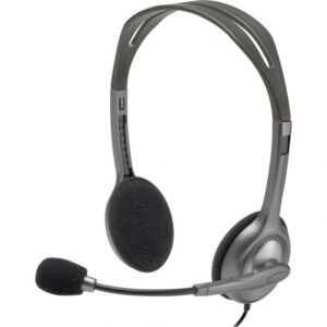 Casti Logitech Stereo H111, cu microfon si fir, 981-000593
