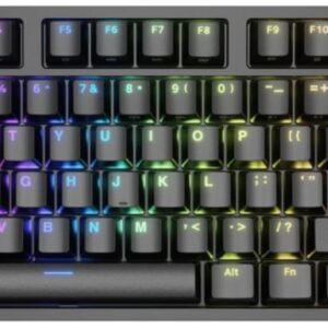 Tastatura Gaming Genesis THOR 404 TKL RGB Gateron Yellow Pro Switch Mecanica