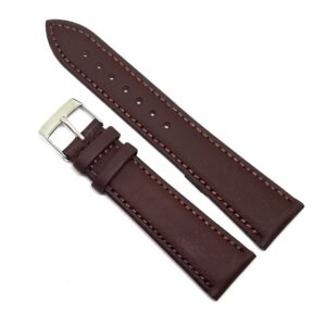 Curea Ceas „Brown Heritage” 5F18-M – Piele Naturală, Cusătură Maro (18mm, 20mm, 22mm)