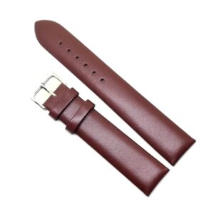 Curea Ceas „Smooth Heritage” 9XL16 – Piele Naturală Maro, Fără Cusătură (10mm - 22mm)