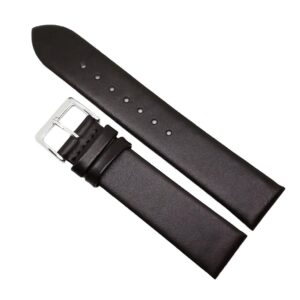 Curea Ceas „Dark Chocolate” 6L1 – Piele Naturală Maroniu Închis (12mm - 22mm)