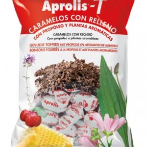Dropsuri cu umplutura, plante aromatice si propolis, 100g Aprolis