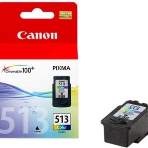 Cartus cerneala Original Canon CL-513 Color, compatibil MP240/MP260, 349 Copies (BS2971B001AA)