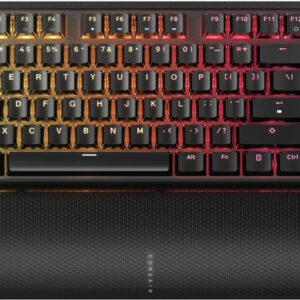 Tastatura Gaming Corsair K70 Core TKL Wireless RGB Corsair MLX Red Mecanica, Black