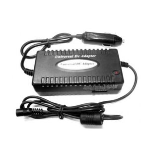 Alimentator Notebook Auto universal, tensiune intrare DC 11-14V si iesire 15-20V (4A max.) / 22-24V (3.5A max), putere 80W, se conecteaza la bricheta, cu protectie scurt-circuit, supratensiuni, lungime cablu intrare: 3.5m si iesire: 1.4m, Negru, GEMB