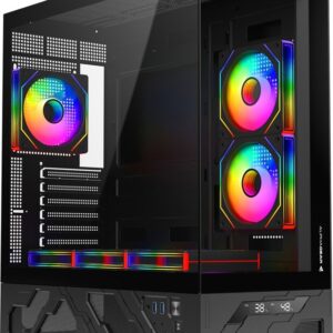 Carcasa ALPHAGEAR Dervish mark 1 black ARGB