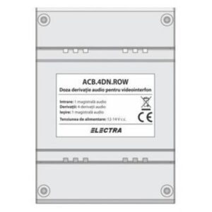 Doza derivatie AUDIO Electra ACB.4DN.ENW