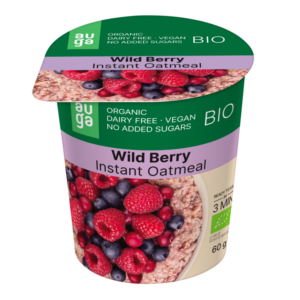 Ovaz integral BIO cu Fructe de Padure 60G Auga