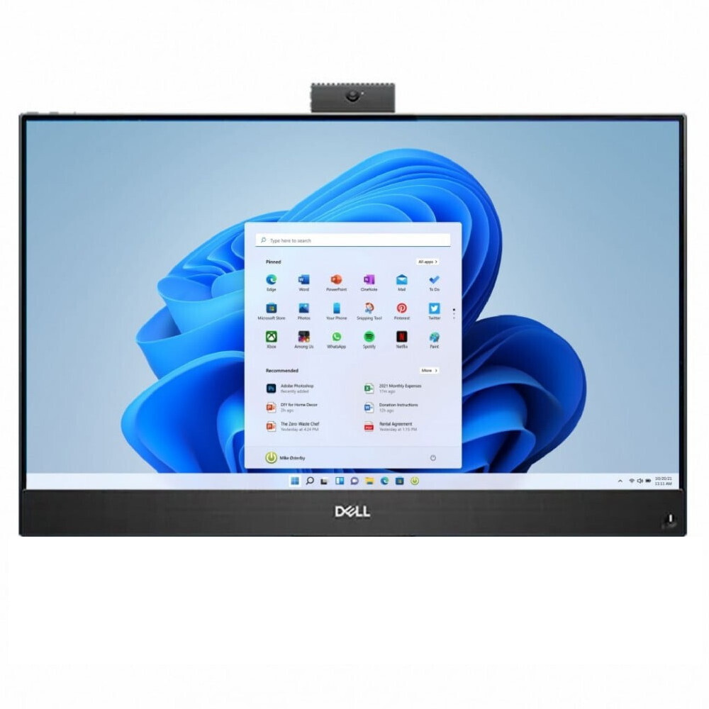 Calculator All in One, Dell OptiPlex 7470, Display 24" 1920 by 1080 Touchscreen, Fara Picior, Intel Core i7 8700 3.2 GHz up to 4.6 GHz; 32 GB DDR4; Fara Hard Disk; Windows 11 Home; 3 Ani Garantie, Premium, Refurbished