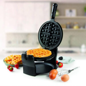 Resigilat!Aparat pentru gaufre (waffle) rotativ DO9223W, 1000 W
