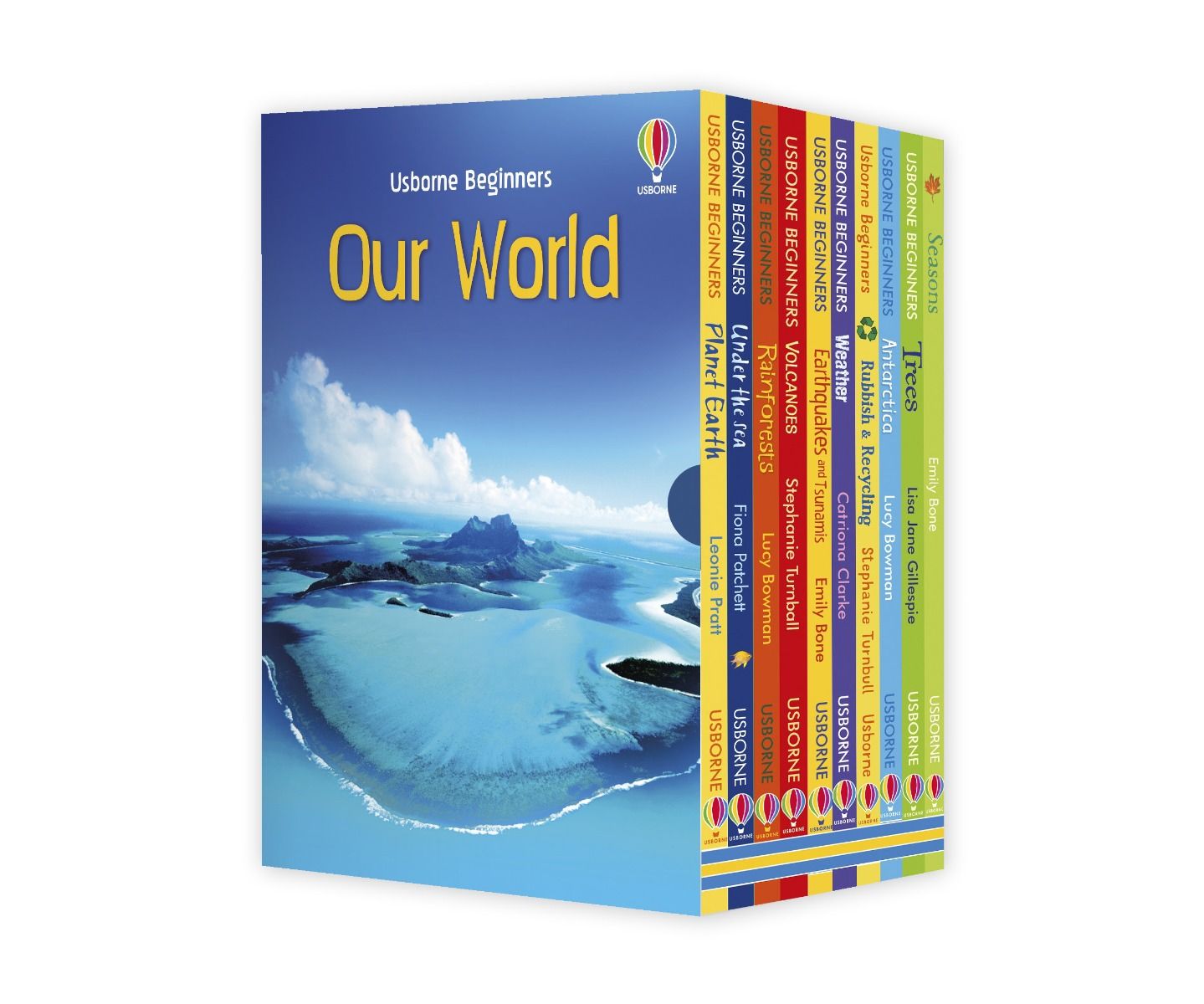 Beginners Boxset Our World Usborne - Set 10 carti in limba engleza