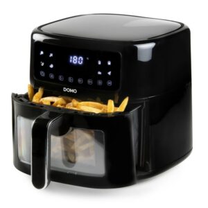 Friteuza cu aer cald Domo DO1134FR, 1500W, 6L (1.5kg), fereasta