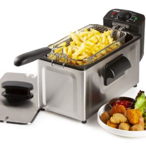 Friteuza electrica Domo DO535FR, Capacitate 3 l, Putere 2200 W