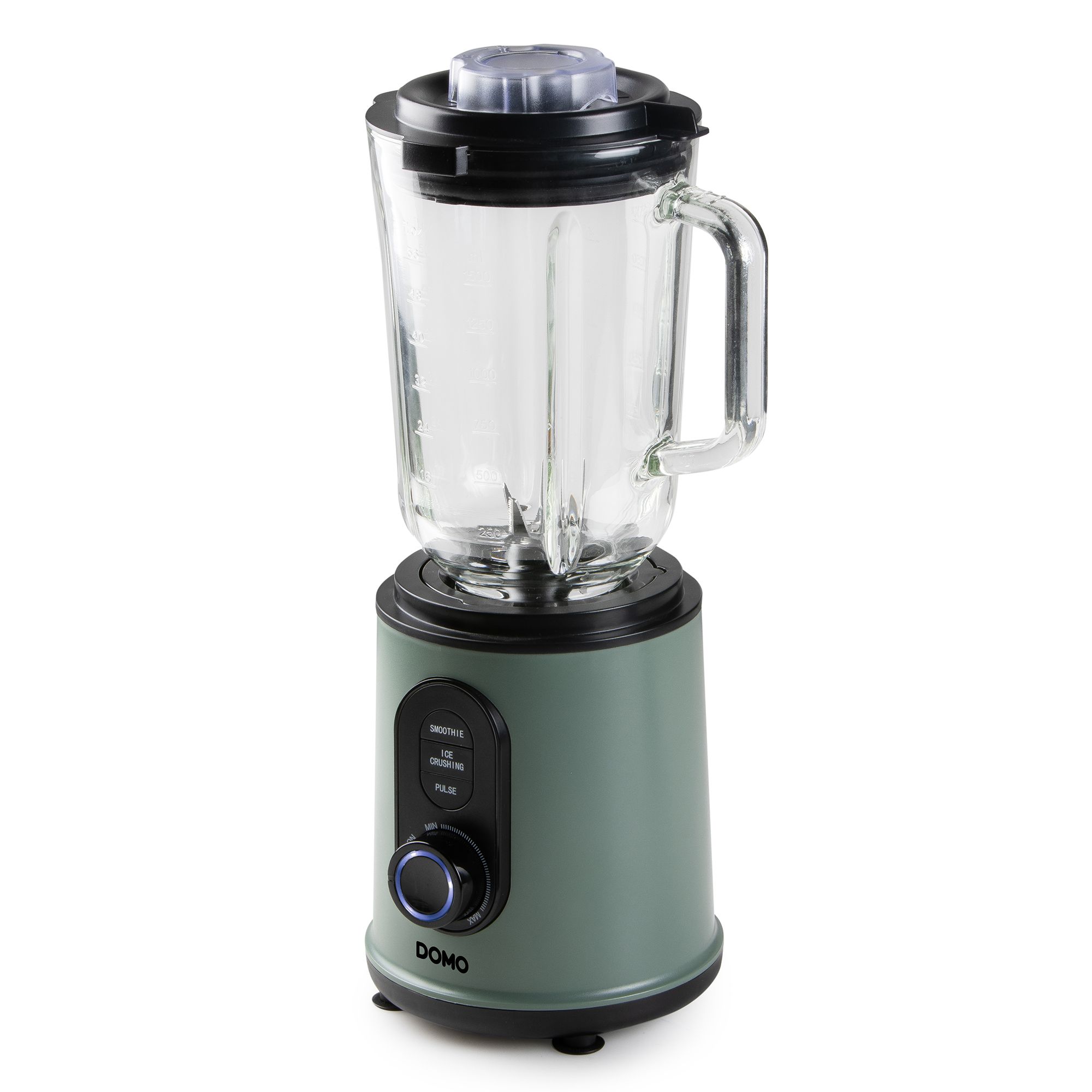 Blender Domo DO734BL verde, 800 W, 1,5 L