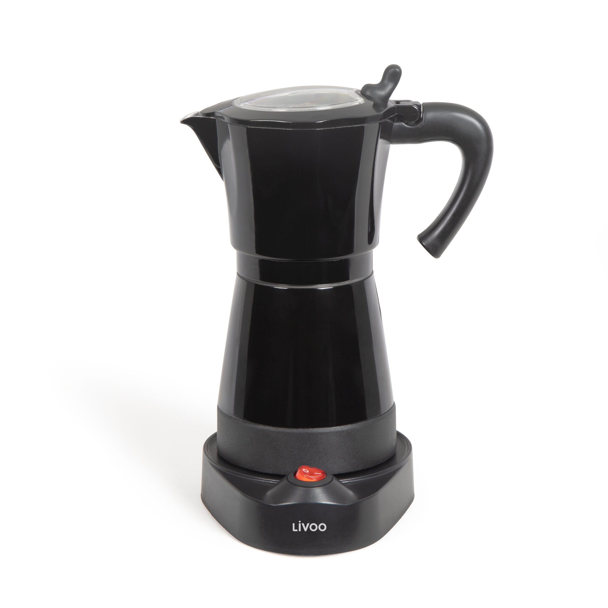 Resigilat!Cafetiera electrica pentru moka Livoo DOD117N, Capacitate 300 ml