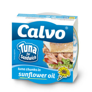 Ton Pentru Sandvis In Ulei Vegetal Calvo 142g
