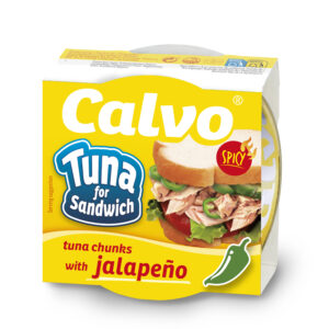 Ton Pentru Sandvis Cu Jalapeno Calvo 142g