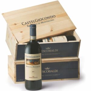 2*Vin Rosu CastelGiocondo Brunello Di Montalcino Frescobaldi DOCG 0.75L + Cutie