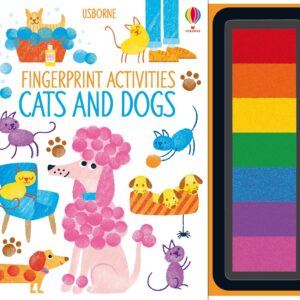 Fingerprint Activities Cats and Dogs Usborne