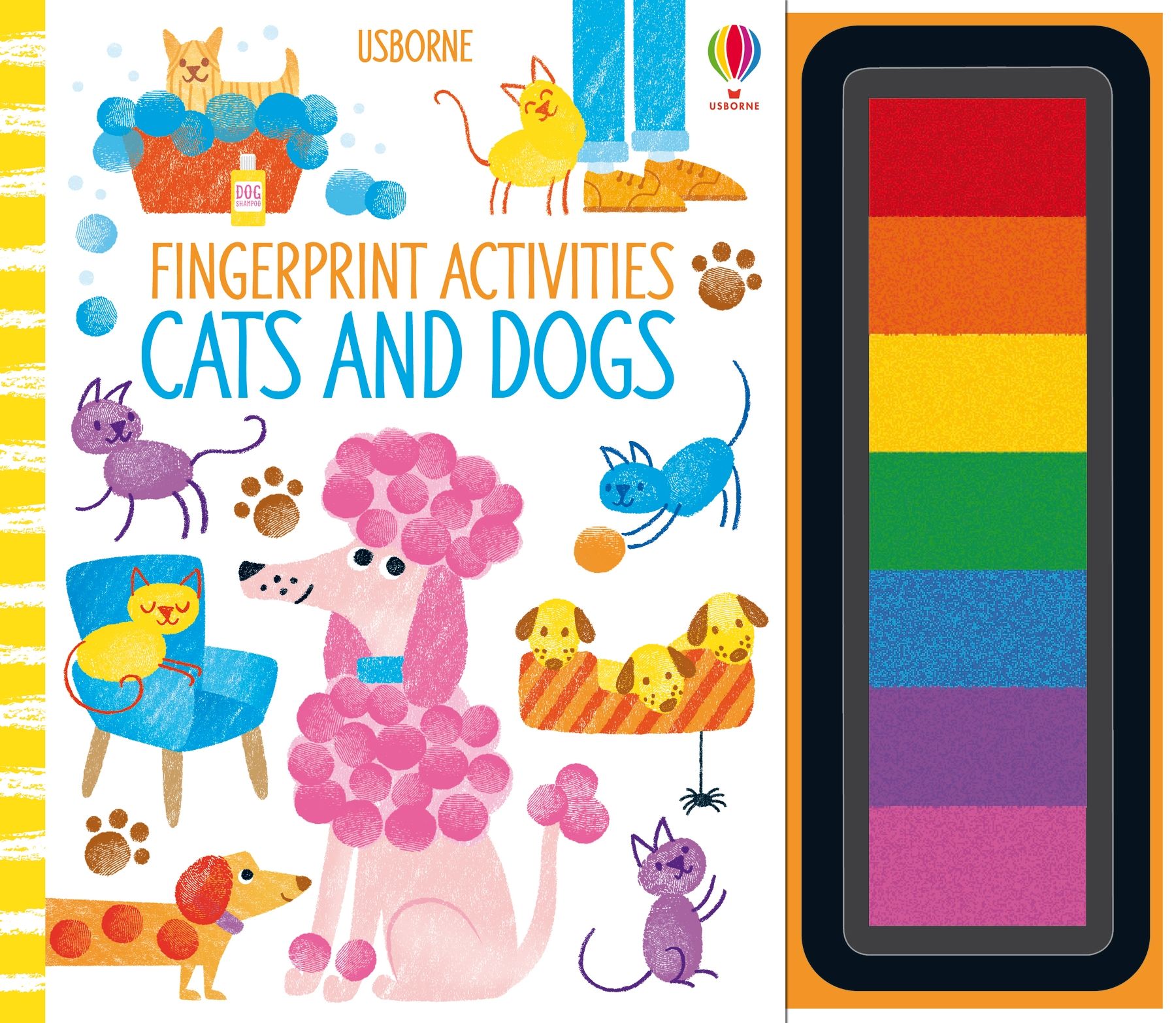 Fingerprint Activities Cats and Dogs Usborne