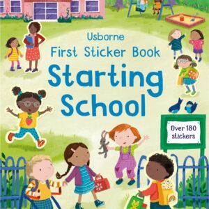 First Sticker Book Starting School