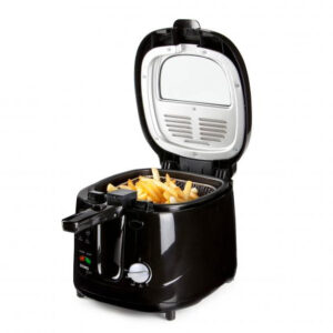 Friteuza DO461FR, 1800W, 2.5L, Termostat reglabil, Negru