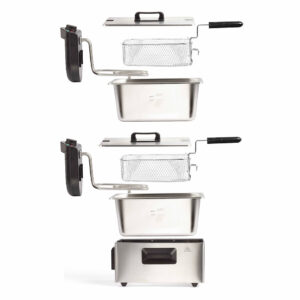 Friteuza Electrica Dubla 2 x 3 L Livoo DOC217