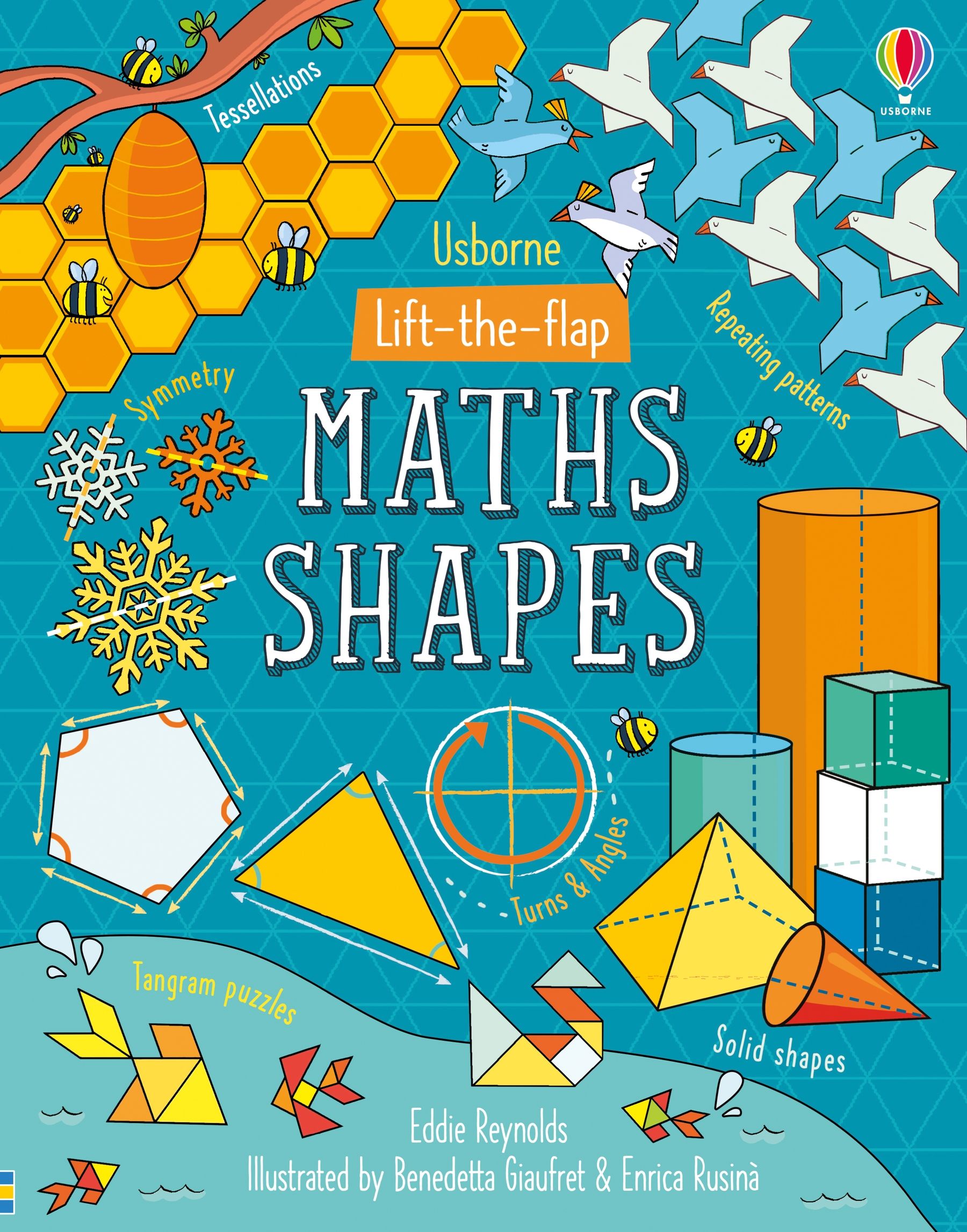 Lift-the-Flap Maths Shapes Usborne Books