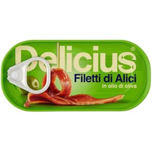 File De Ansoa In Ulei De Masline Delicius 46g