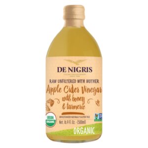 Otet Bio din Cidru cu Miere si Turmenic De Nigris 500ml