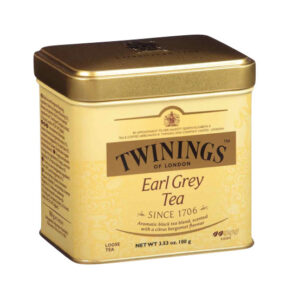 Ceai Negru Earl Grey Cutie Metal Twinings 100g