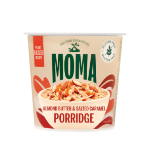 Ovaz Fara Gluten cu Migdale si Caramel Sarat 55g Moma