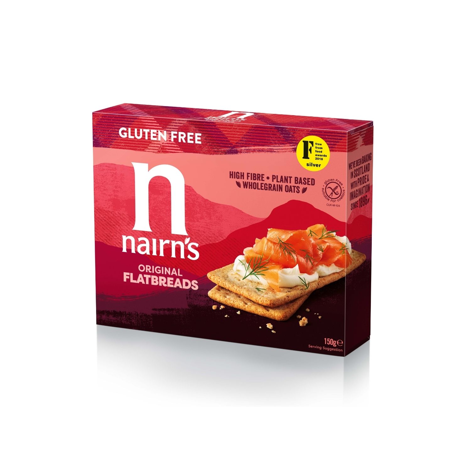 Felii de Paine Crocanta din Ovaz Integral Fara Gluten 150G Nairn's