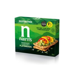 Felii de Paine Crocanta cu Rozmarin din Ovaz Integral Fara Gluten 150G Nairn's