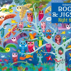 Set Puzzle si Carte - Night Time Usborne Books