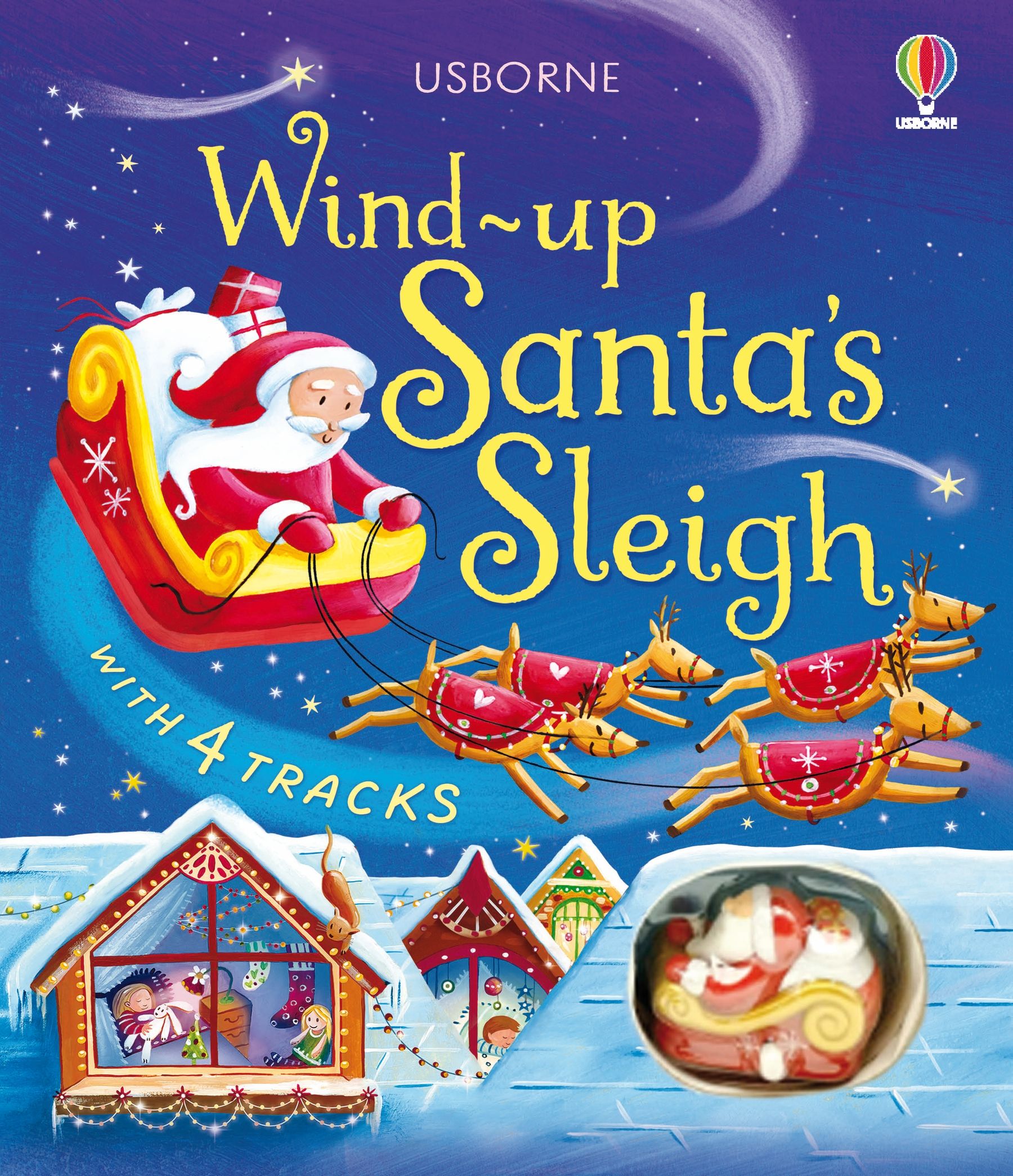 Wind-Up Santa's Sleigh Usborne