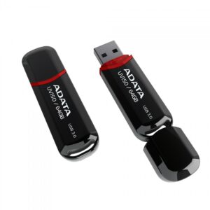 Memorie USB DashDrive Value UV150 64GB, USB3.0 black